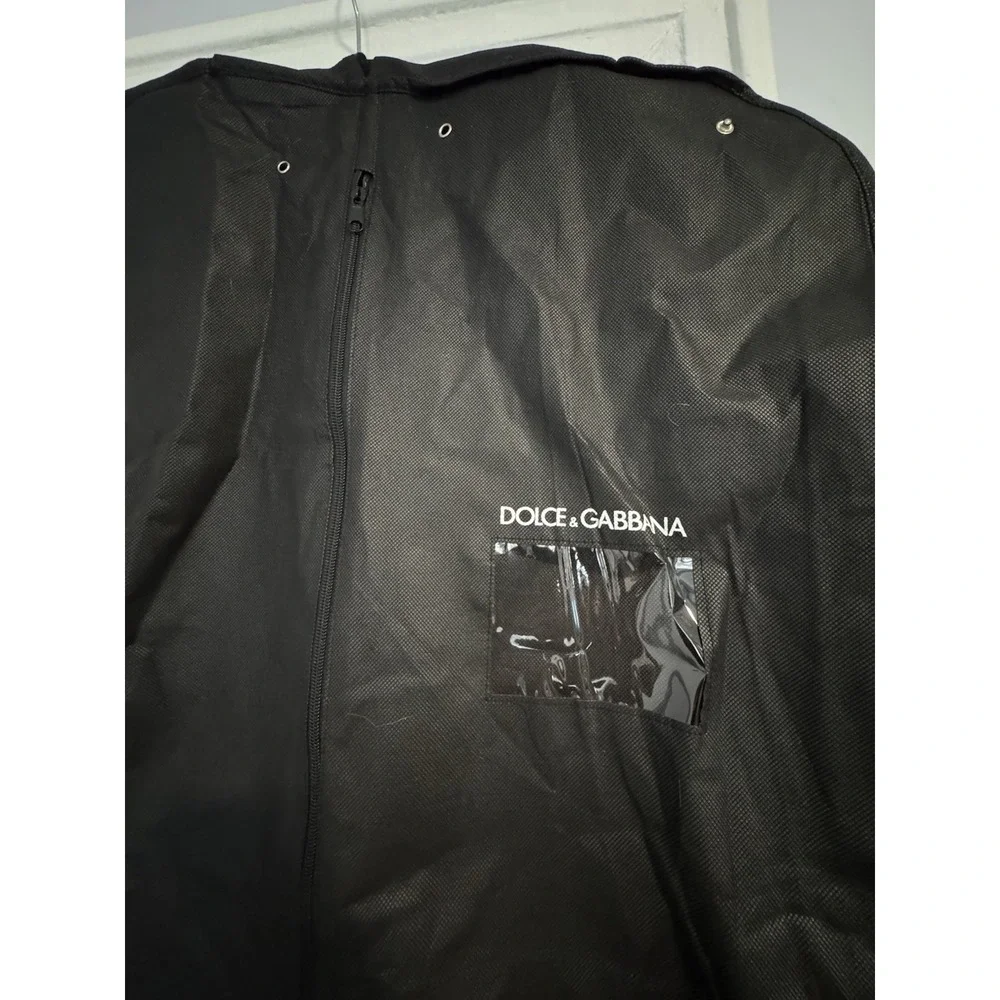 Dolce & Gabbana Large Zippered Black Garment Bag 76